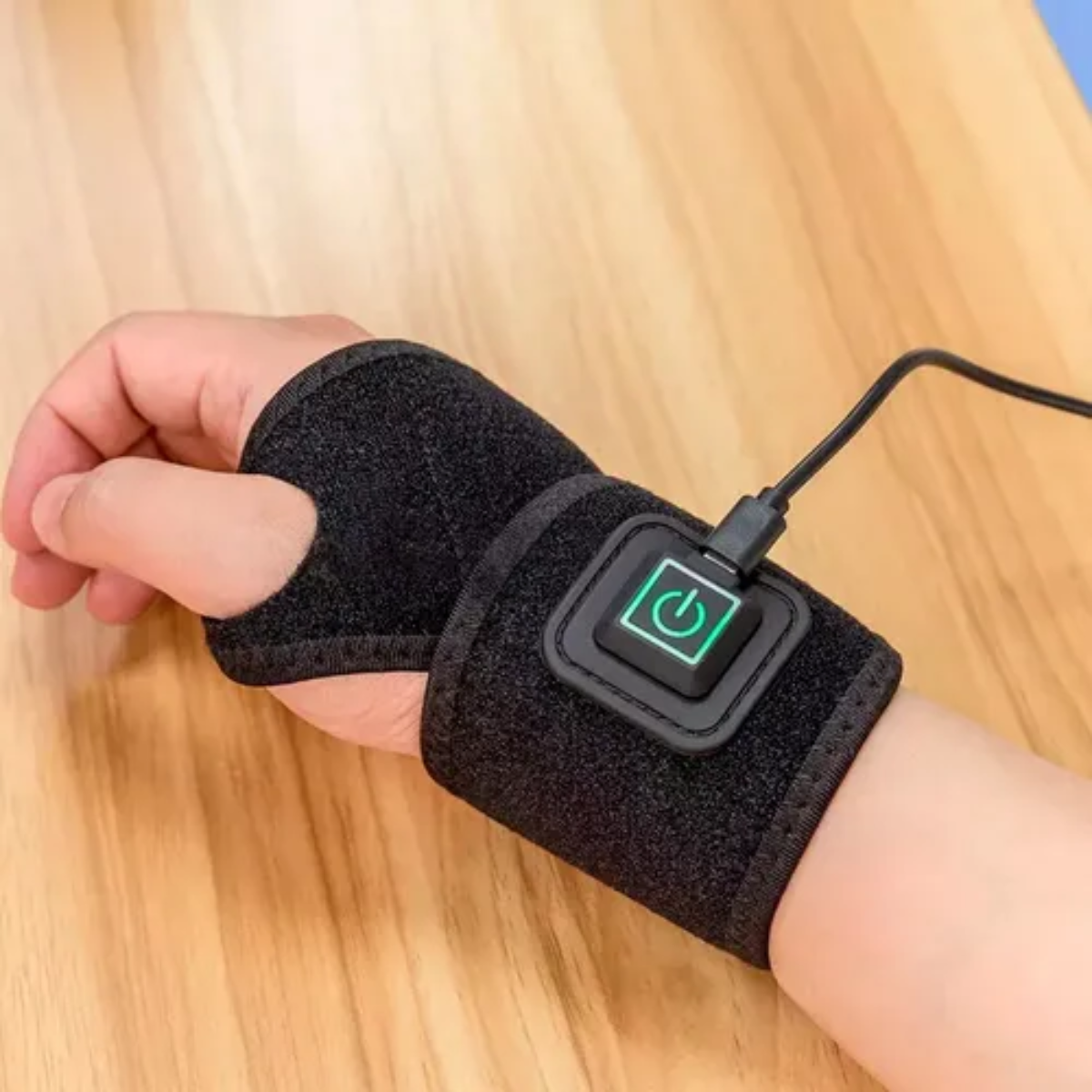 Muñequera Térmica 3-en-1 para Túnel Carpiano, Artritis y Tendinitis.